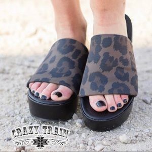 New Crazy Train 90’s Platform Leopard 9